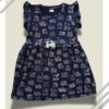 Girls frock (truck - blue)