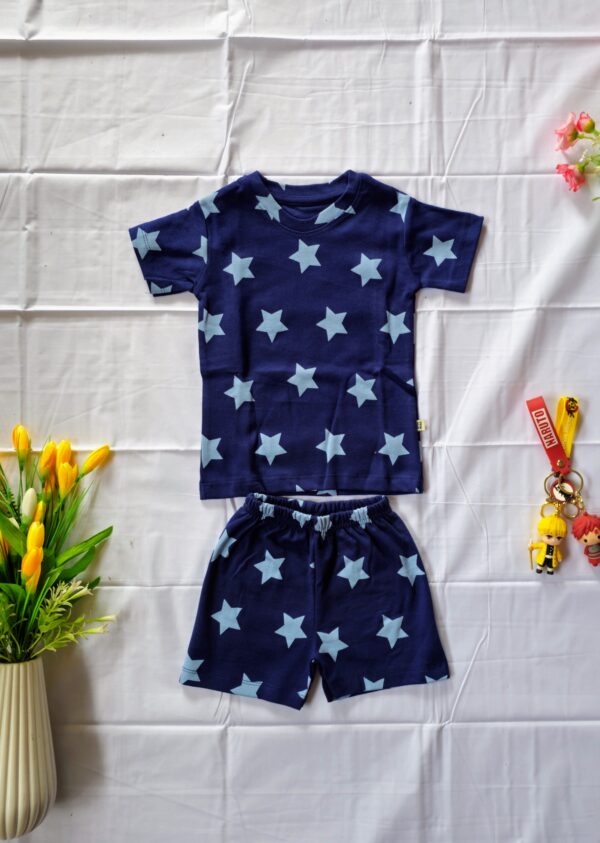 Co-ord short set (Blue star)