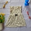 20250427_144440 Girls frock (Teddy bear - Beige)
