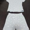 Co-ord short set (Waffer cloth - white sheep)