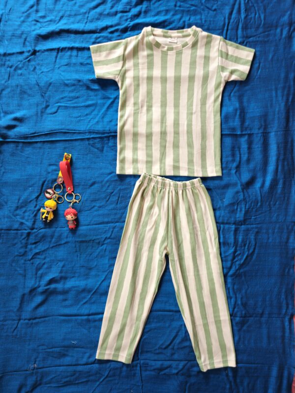 Co-ords Night suit with stripes