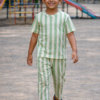 Copilot_20260706_234158 Mint Stripes Co‑ord Set – Breezy Comfort Edition
