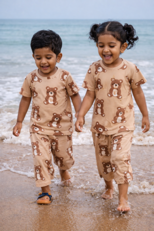 Teddy Cuddle Co‑ord Set – Playtime Edition