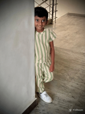 Co-ords Night suit with stripes