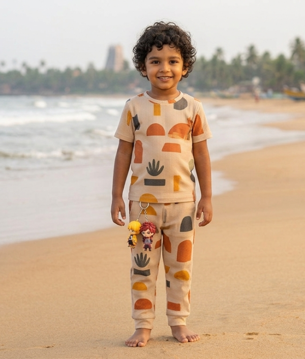 image1 (1) Sunset Shapes Co‑ord Set – Coastal Edition