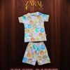 Co-ord short set (Colour rabbit)