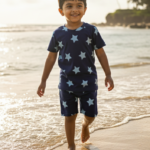 Co-ord short set (Blue star)