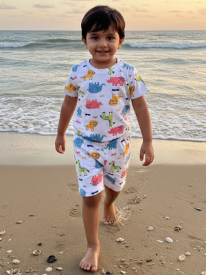 Co-ord short set (Dino)