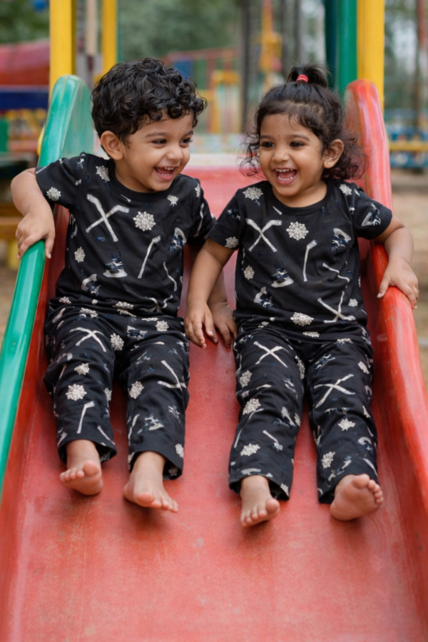 Copilot_20260625_123858 Black Hockey Print Co‑ord Set