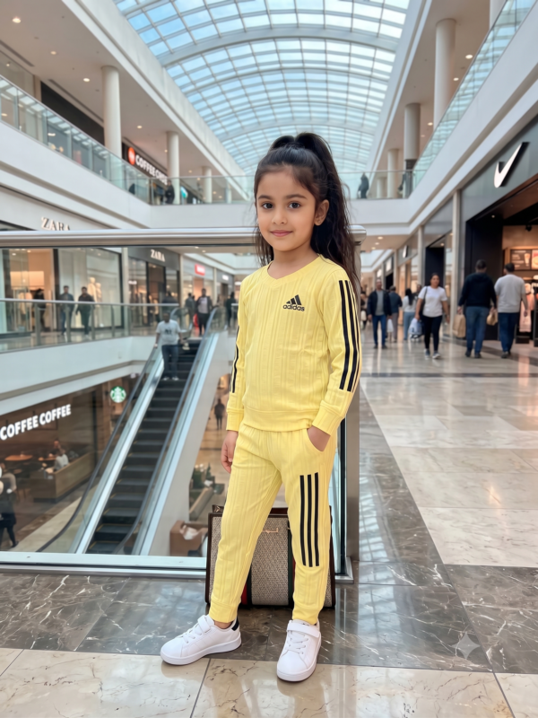 Gemini_Generated_Image_25mykr25mykr25my Adidas Yellow Co-ords set