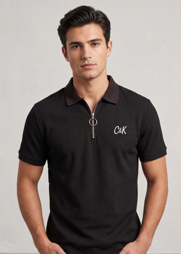 Gemini_Generated_Image_kwxel2kwxel2kwxe C&K black Jacquard T-shirt