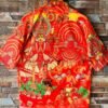 Kerala Heritage Mural Print Shirt – Onam Special